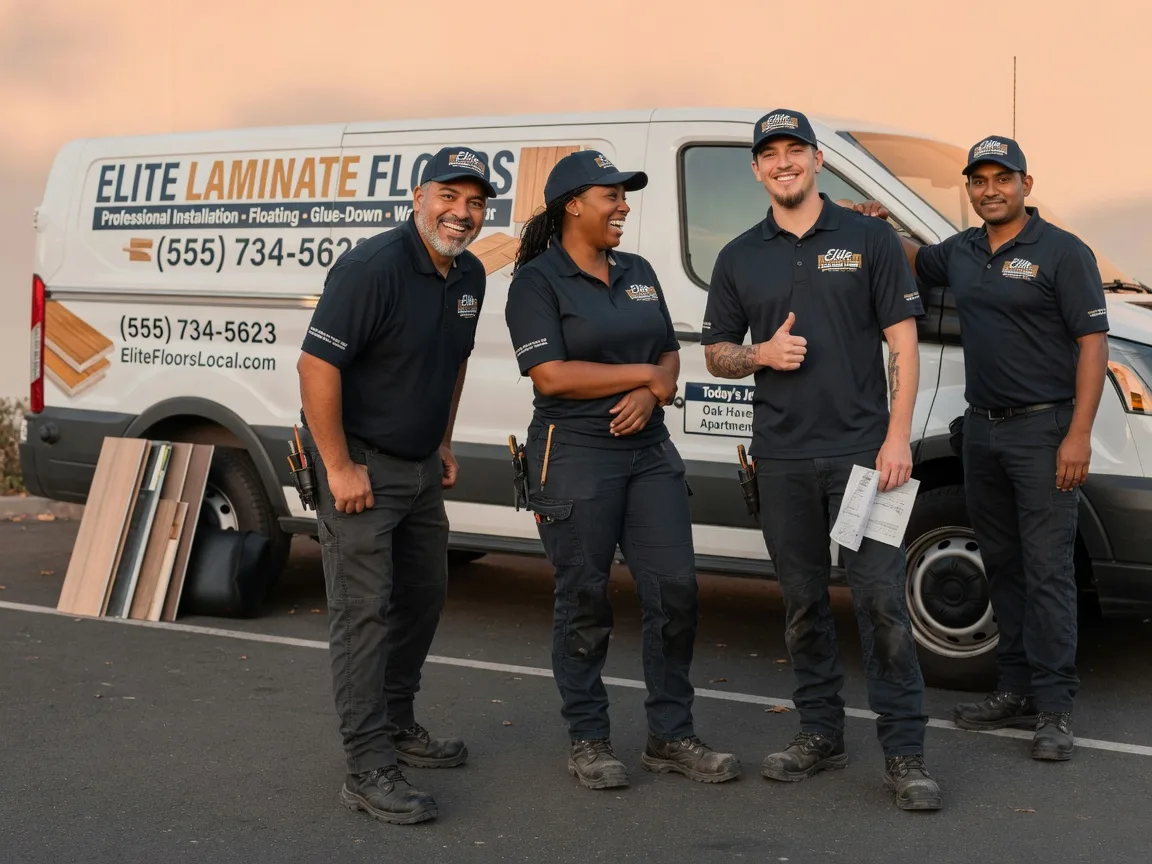Laminate flooring installation company in Rozel, KS